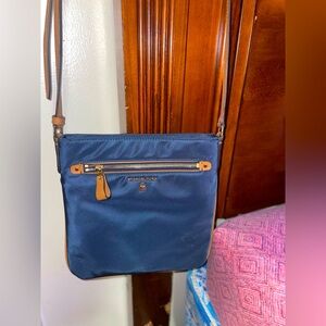 NEW MICHAEL KORS Crossbody Purse, Navy & Brown